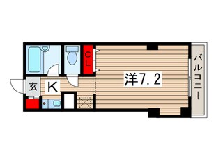 パルコート新宿の物件間取画像